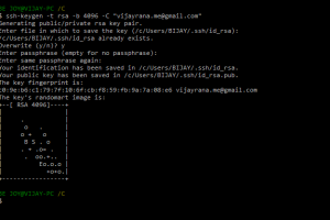 homestead create ssh key