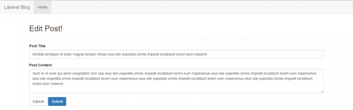 laravel5_6 edit blade