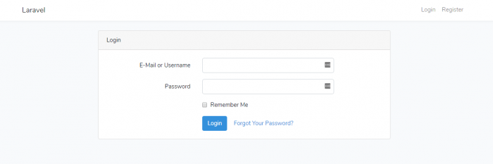 Login with Email and Username in laravel 5.6