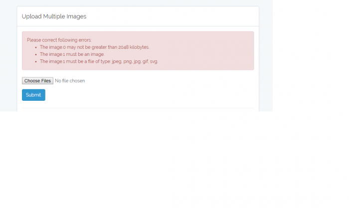 kodementor image error validation