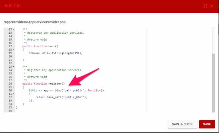 How to deploy laravel project in 000webhost