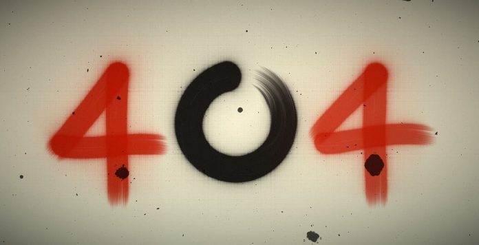 error 404